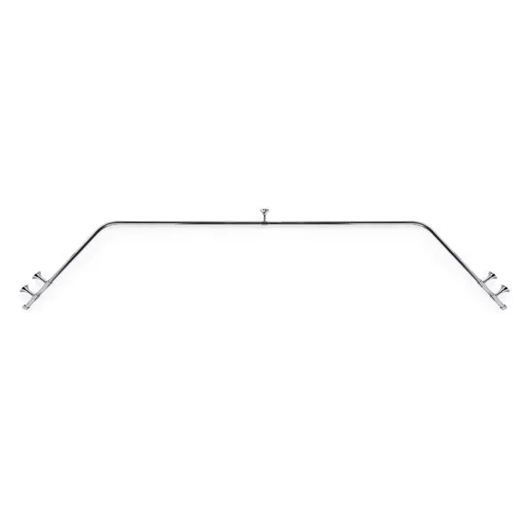 Trinity Metal Bay Curtain Pole 3