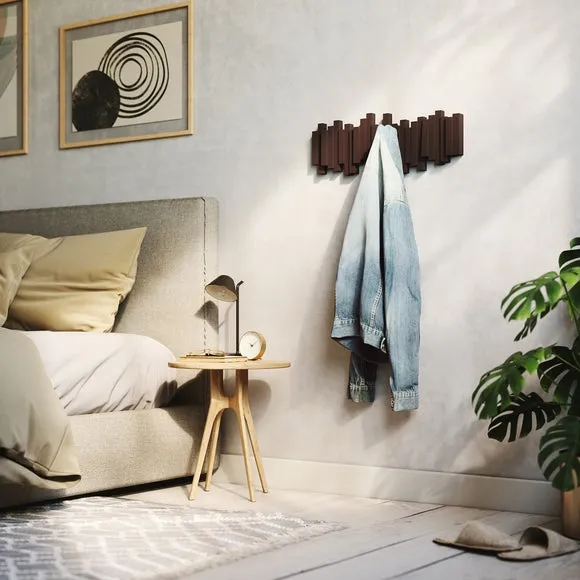 Umbra Sticks 5 Hook Wall Mounted Coat Rack 6