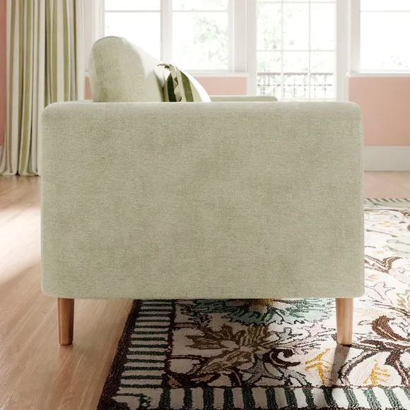 Max Soft Tonal Chenille 3 Seater Sofa 3