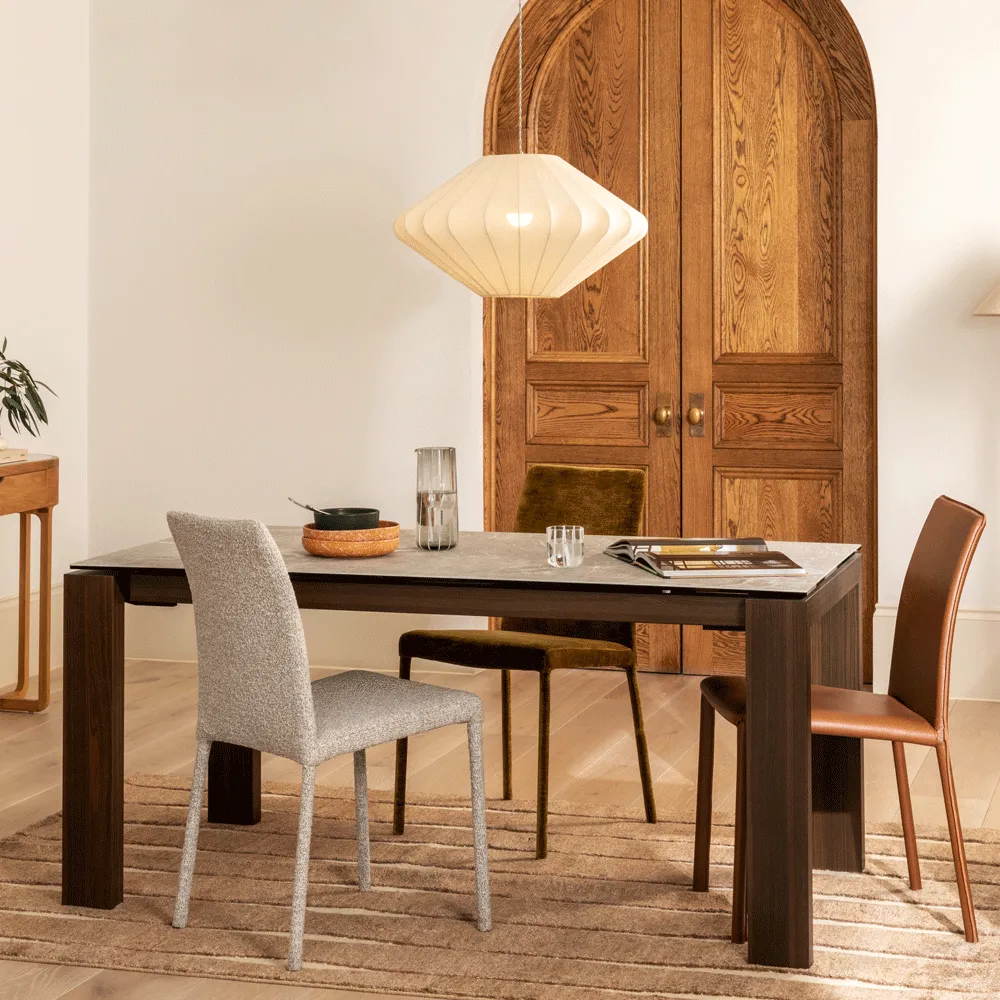 Heal's Massa Dining Table 160cm in Bronze 4