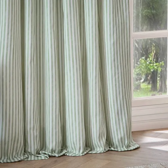 Yard Hebden Striped Eyelet Curtains (Blackout Available) 5