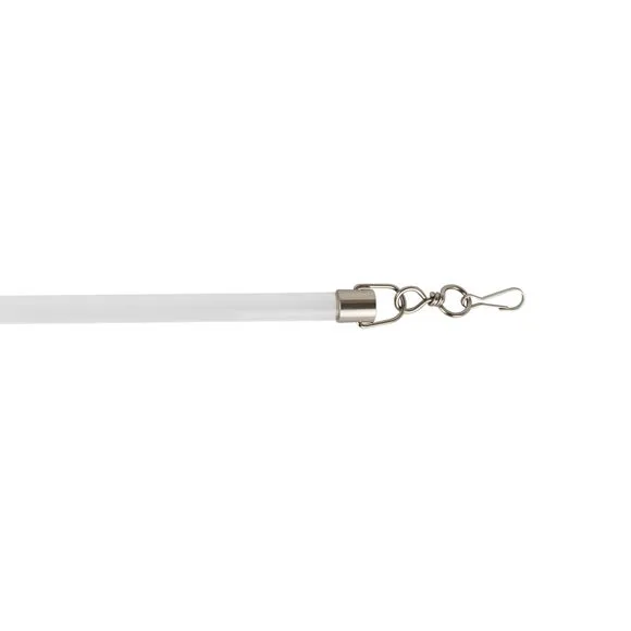 Transparent Acrylic Curtain Draw Rods