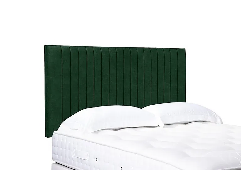 Artisan Collection Cadenza High Strutted Headboard - Single - Tormaline Green
