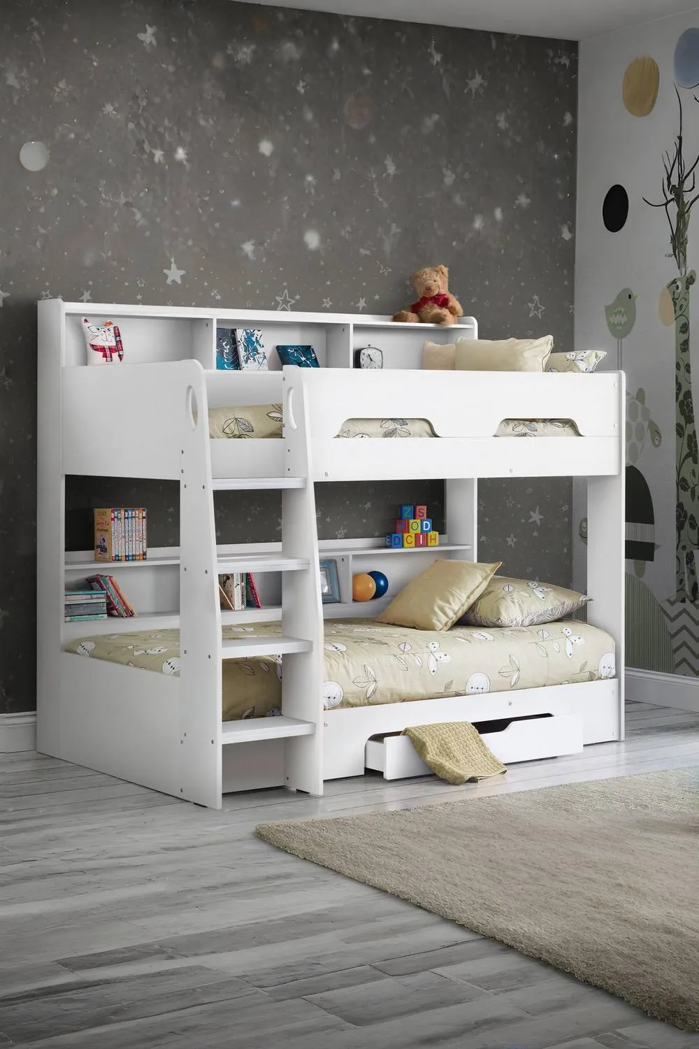 Julian Bowen Orion Bunk Bed in White