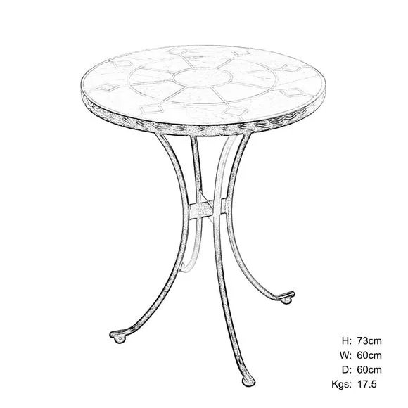 Virginia Bistro Table with 2 Rivendale Chairs 5