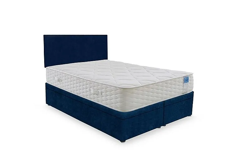 Memory Plus Electric End Lift Ottoman Divan Set - Double
