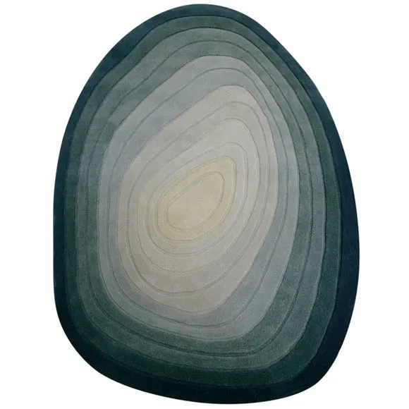Puddle Ombre Wool Rug 5