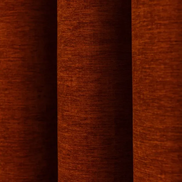 Genoa Chenille Blackout Eyelet Curtains 3