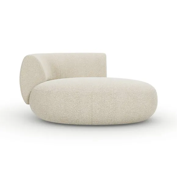 Lozenge Tonal Boucle Chaise Longue 6