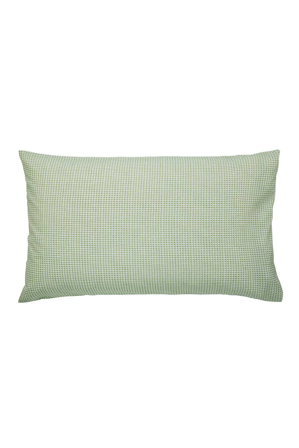 Helena Springfield 'Gingham' Cotton Duvet Cover Set in Green 3