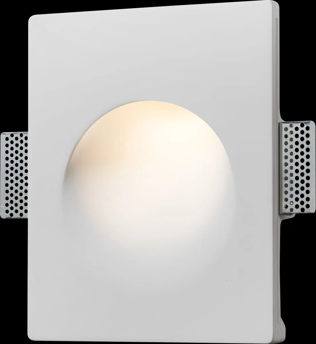 Netlighting GU10 Recessed Round Plaster Wall Light 230V IP20 35W in White