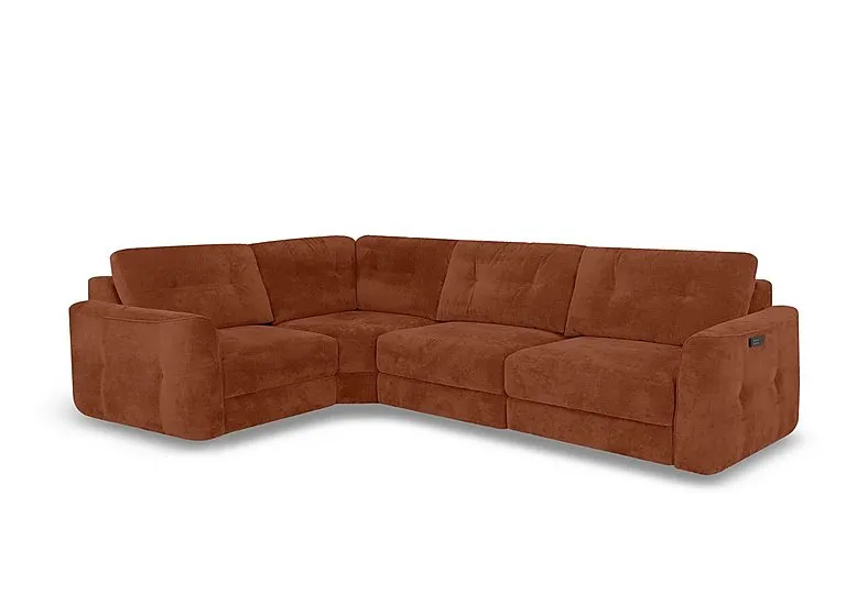 Drift Small Fabric Power Glider Left Hand Facing Corner Sofa - Sofas and Armchairs - In Time for Christmas