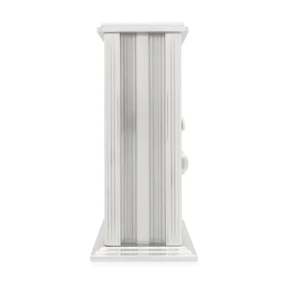 Acctim Vermont Silver Mantel Clock 4