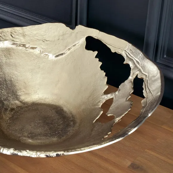 Cast Metal Decorative Bowl 2