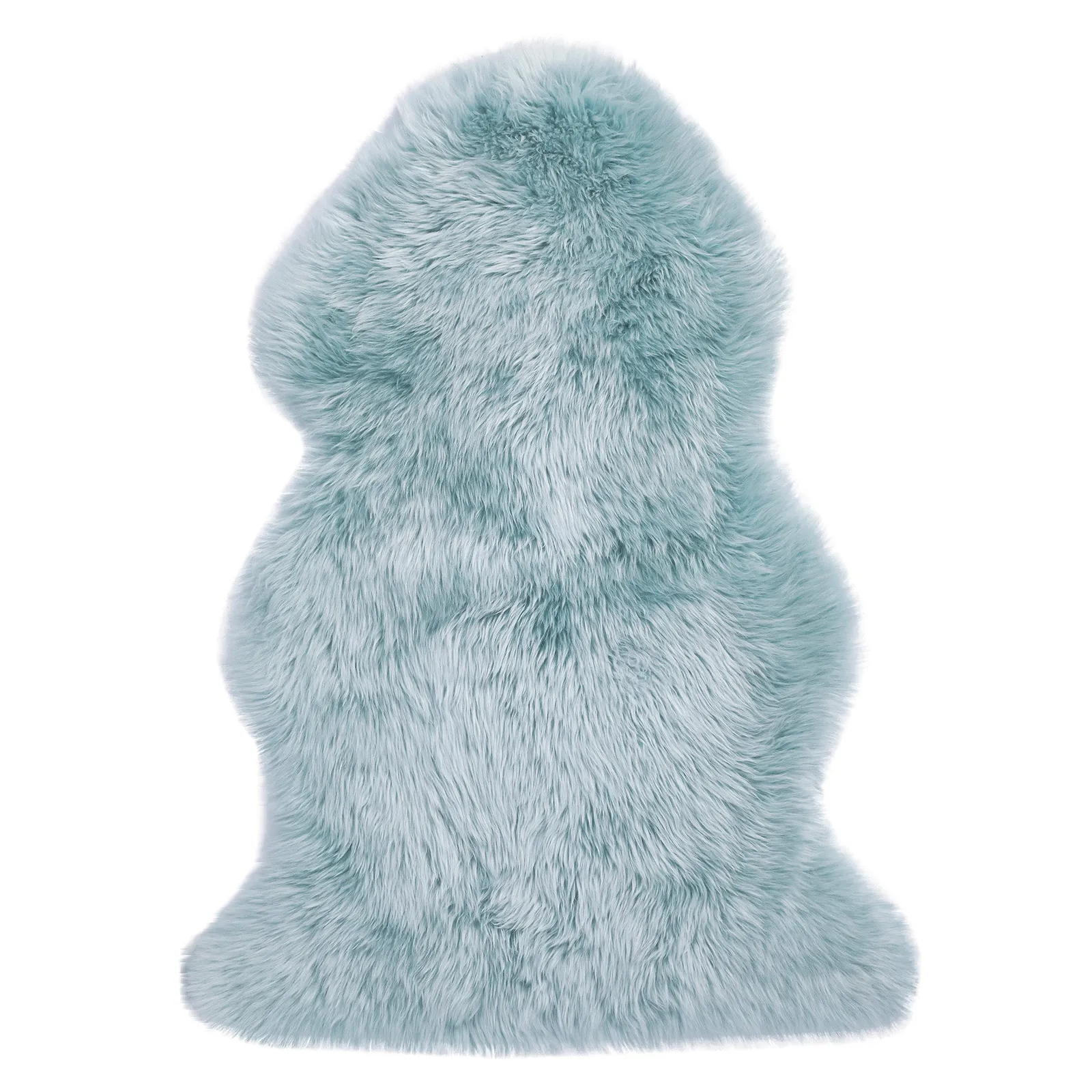 Single Pelt Sheepskin Rug Duck Egg (Blue)