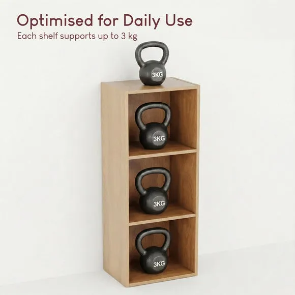 Oxford 3 Tier Cube Bookcase 6