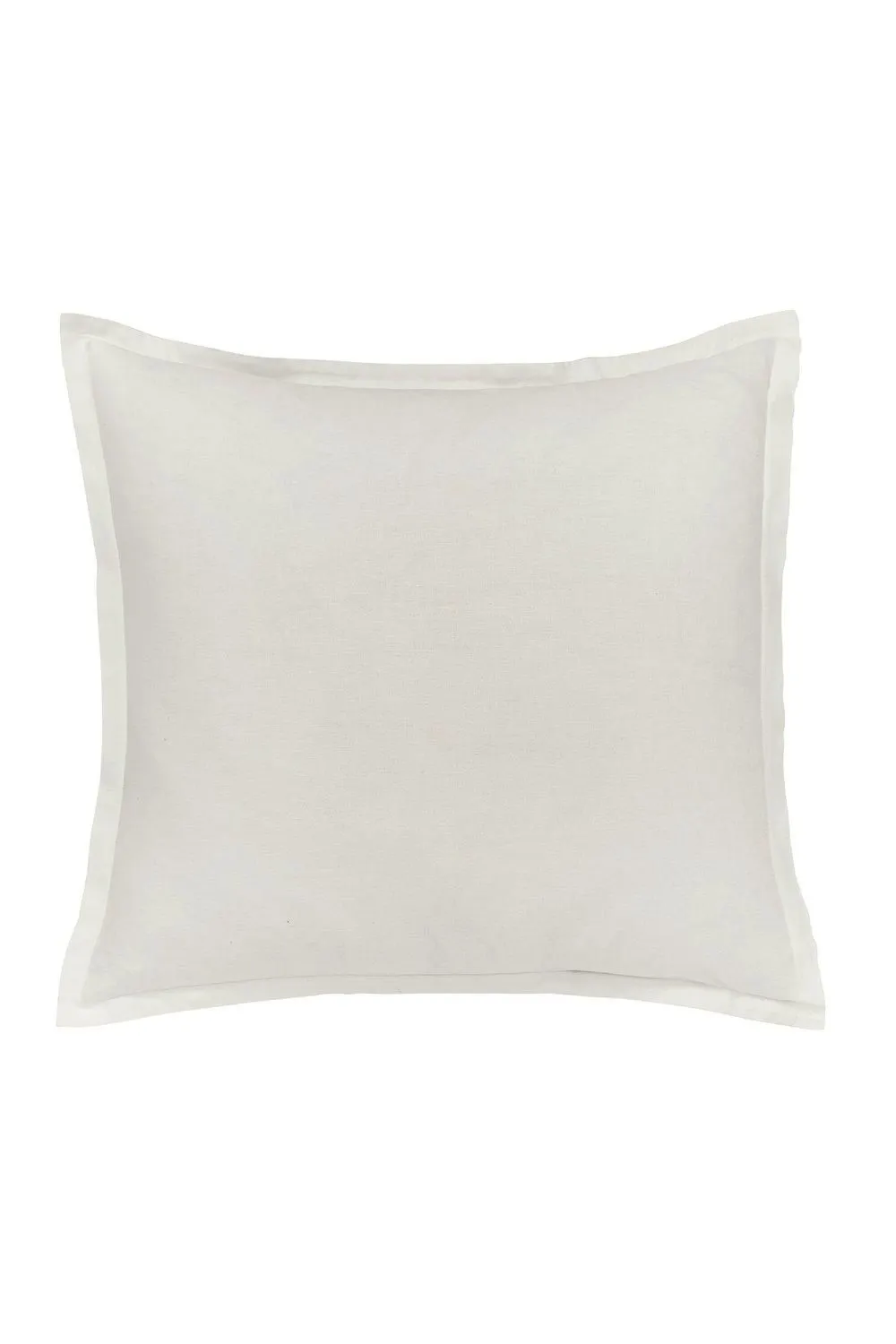 Morris & Co 'Pure Linen Cotton' Square Pillowcase in Silver