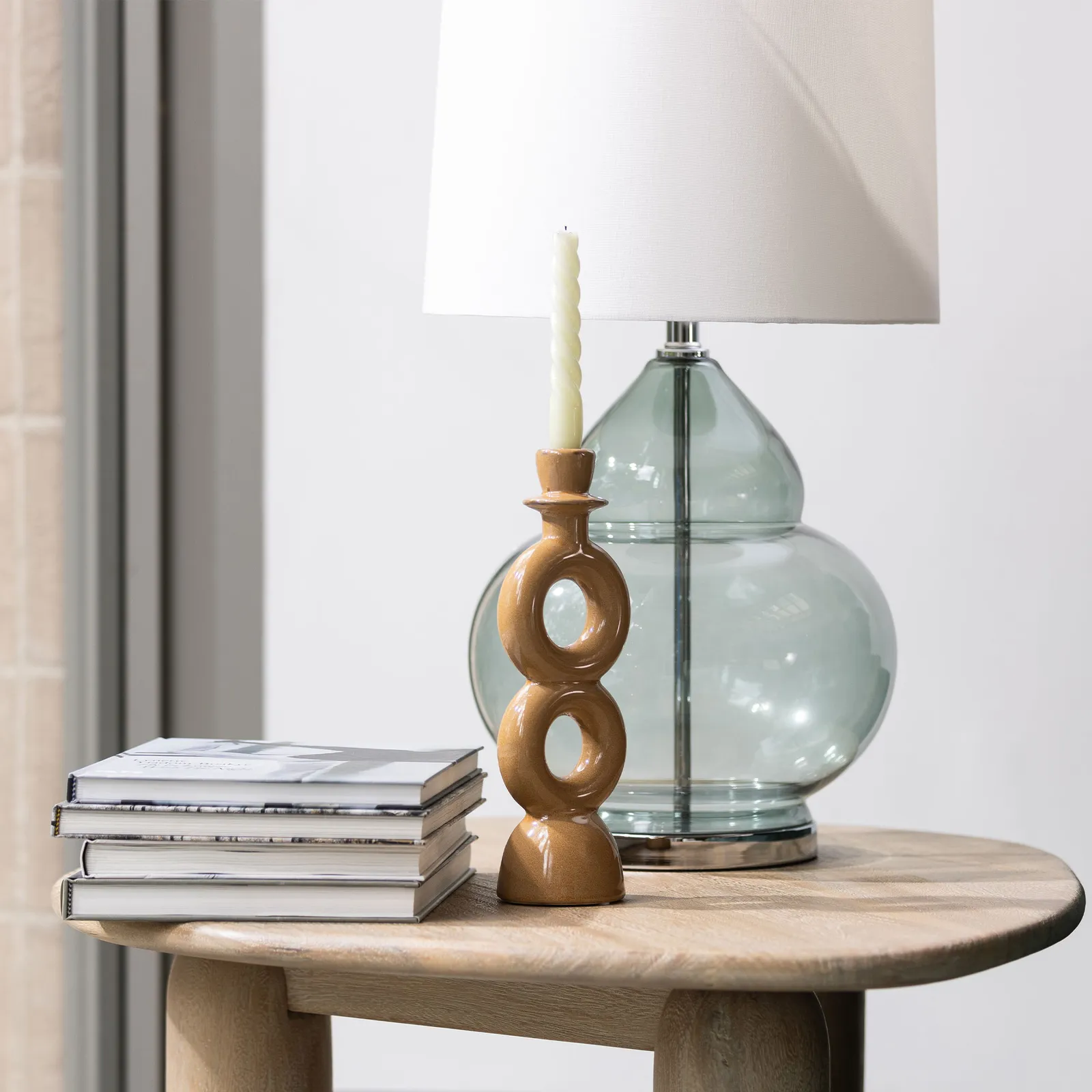 Green Bubble Glass Table Lamp | Barker & Stonehouse 2
