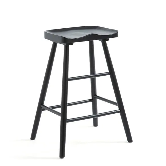 Loxwood Counter Height Bar Stool, Solid Oak 5