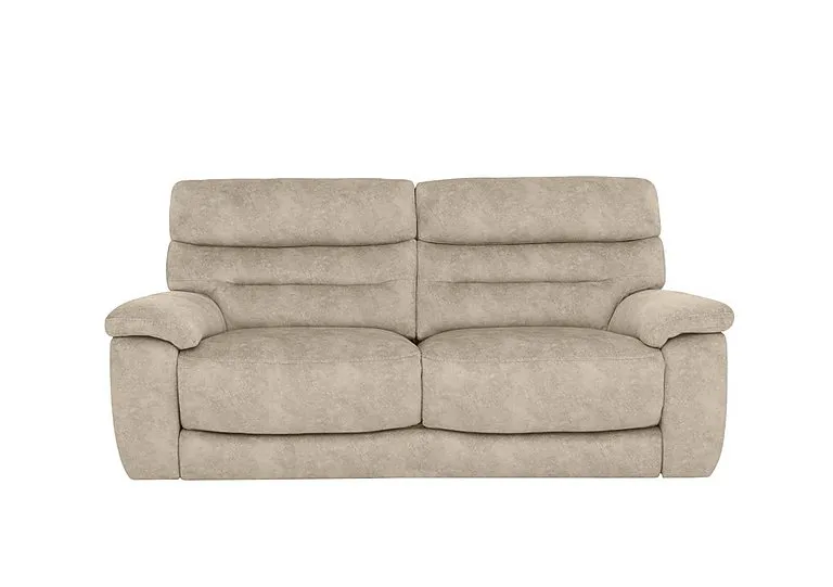 Nimbus 3 Seater Fabric Sofa - Cream