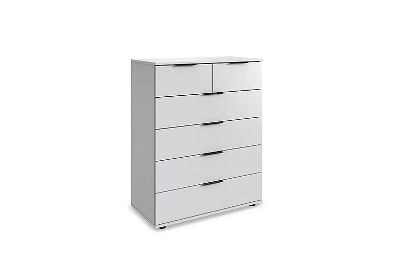 Antoni 6 Drawer Decor Chest - White
