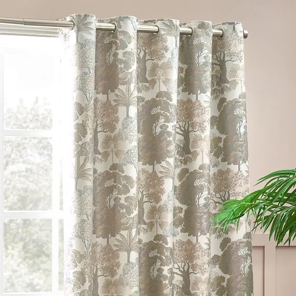 Woodlands Eyelet Curtains 1
