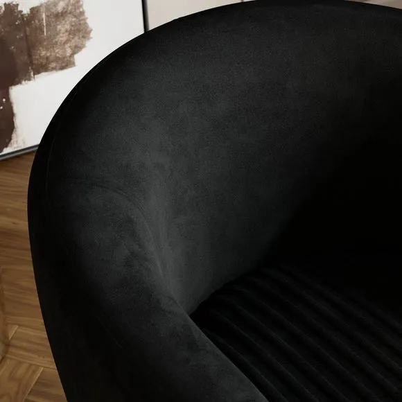 Bella Velvet Cocktail Chair 5