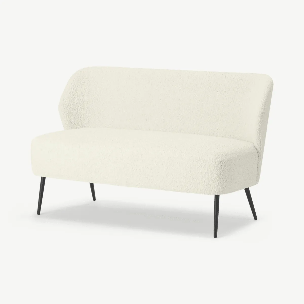 Topeka 2 Seater Sofa, Faux Sheepskin Weave