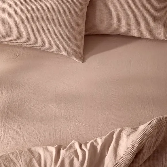 Yard Hebden Washed Cotton Fitted Sheet