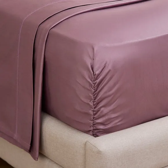 Dorma 800 Thread Count 100% Cotton Sateen Fitted Sheet 1