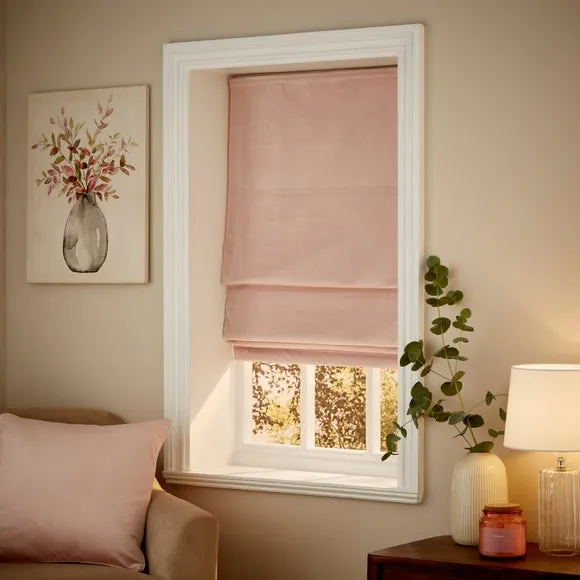 Recycled Velour Roman Blind 2