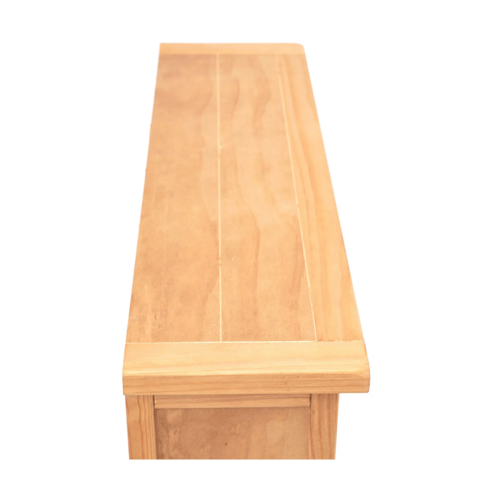 Cabinet Bits Bookcase 120x90x25cm in Light Brown 4