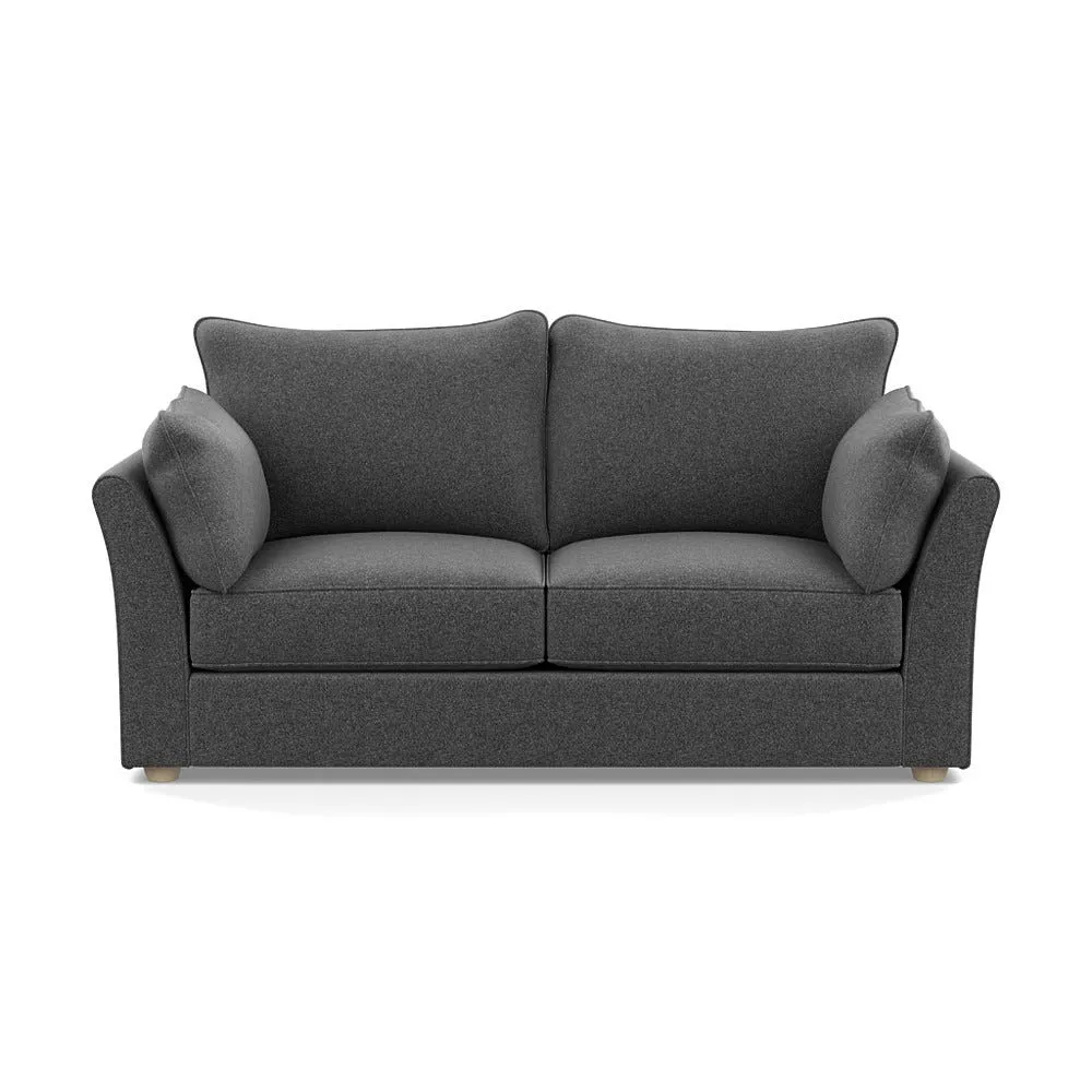 Heal's Tailor 3 Seater Sofa Melton Wool Granite Natural Beech Feet 1