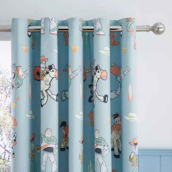 Disney Toy Story & Friends Blackout Eyelet Curtains