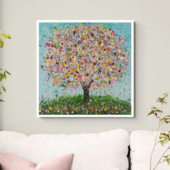 Rebel Blossom Framed Print