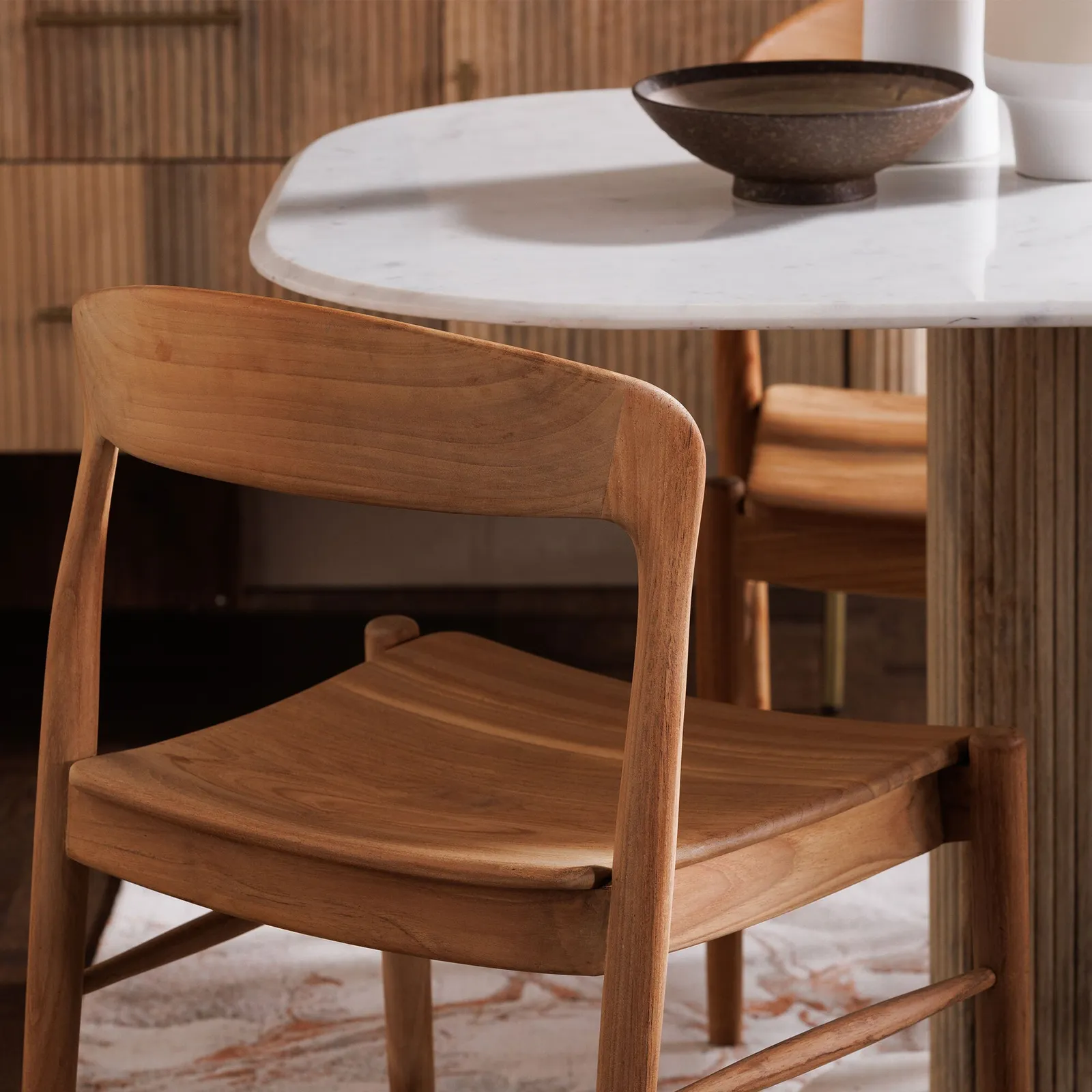 Semeru Dining Chair, Wood | Barker & Stonehouse 6