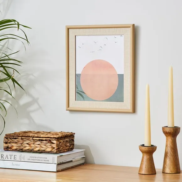 Rattan Effect Photo Frame 1
