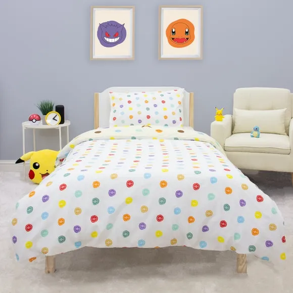 Pokemon Character Duvet Cover & Pillowcase Set 3