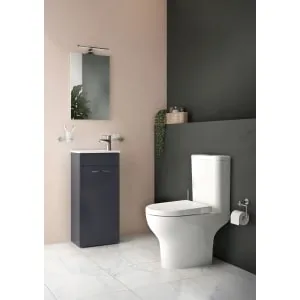 Holkham Anthracite Grey Vanity Unit & Basin - 855 x 385mm 2