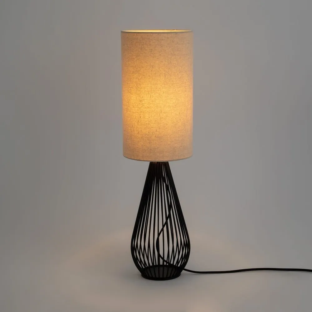 Heal's Makiko Table Lamp Black 4