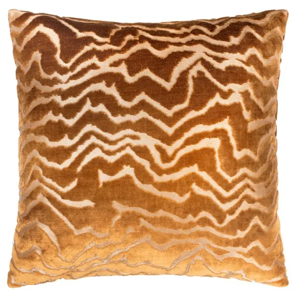 Paoletti Tierra Velvet Square Cushion 3