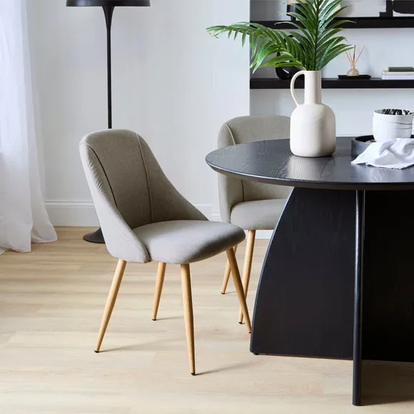 Set of 2 Luna Dining Chairs