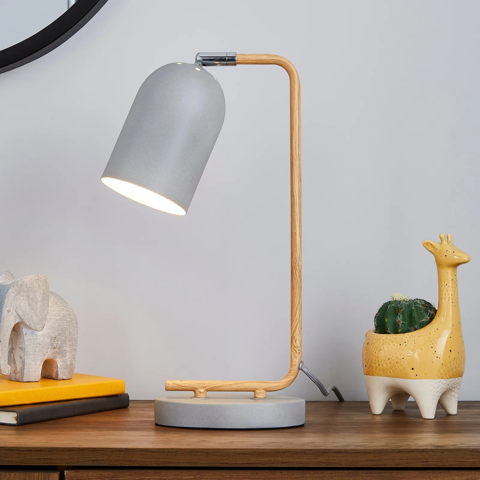 Cathy Concrete Task Lamp Grey