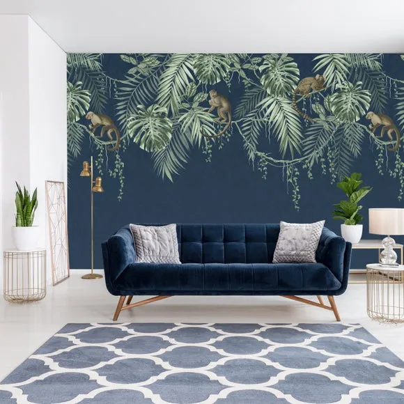 Monkey Vines Wall Mural 2