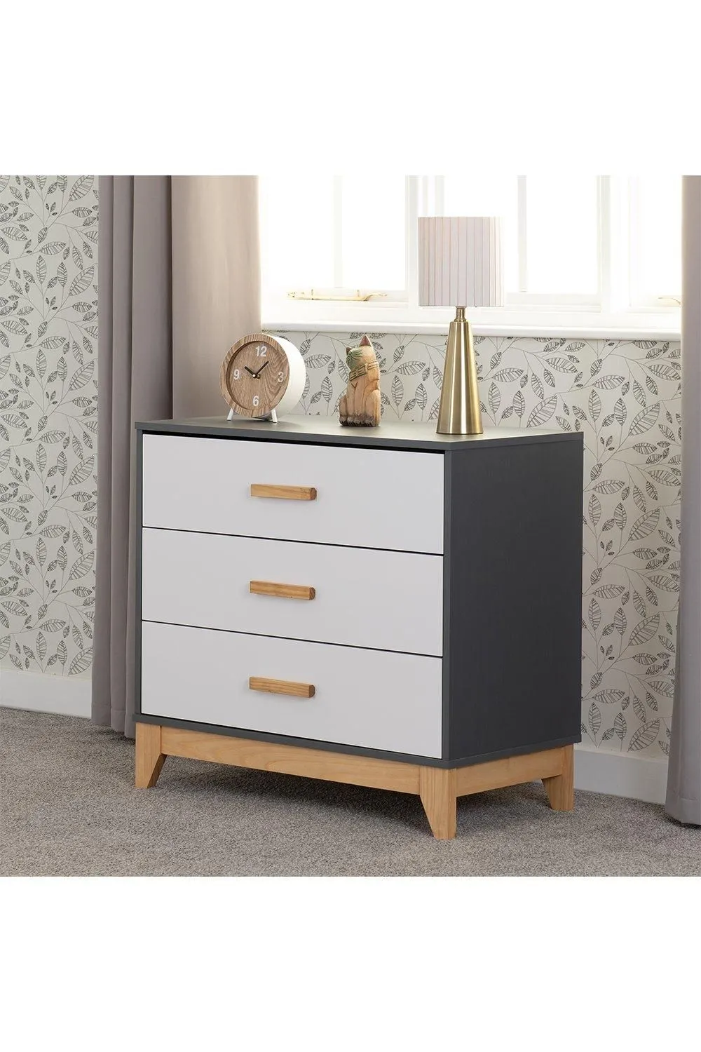 Seconique Cleveland 3 Drawer Chest