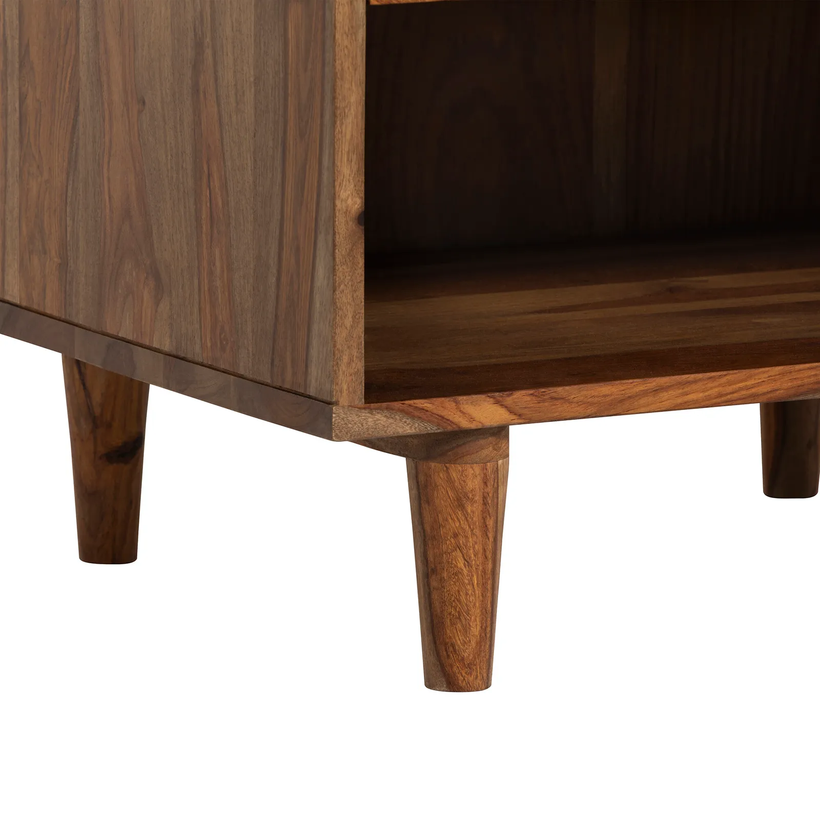 Vida Bedside Table, Neutral Wood | Barker & Stonehouse 6