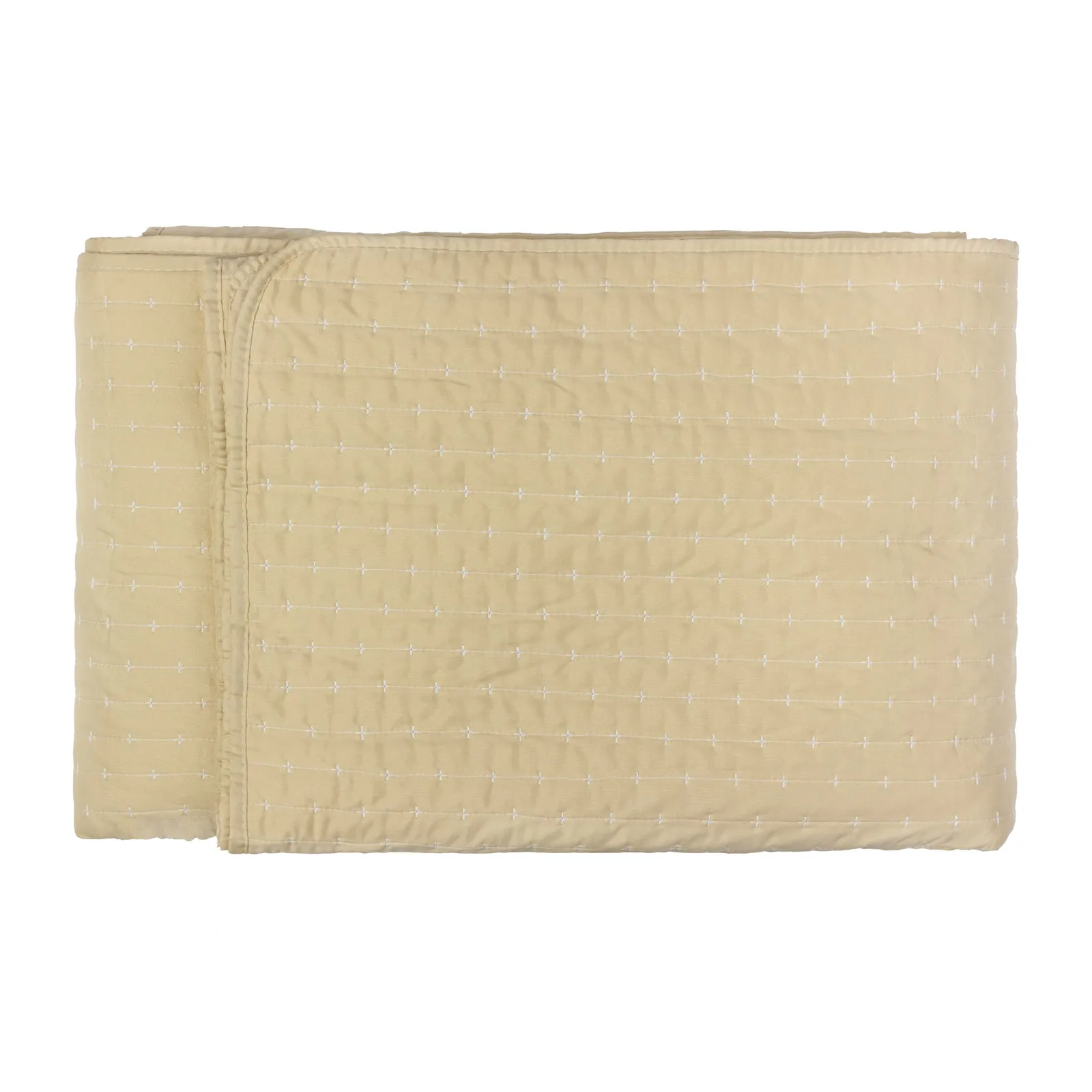 Paoletti Henley Pin-cord Bedspread in Natural 2
