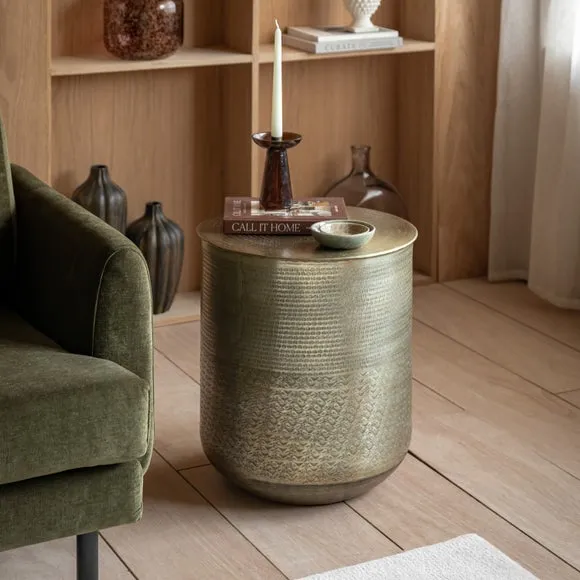 Cedar & Sage Arcata Side Table with Storage 1