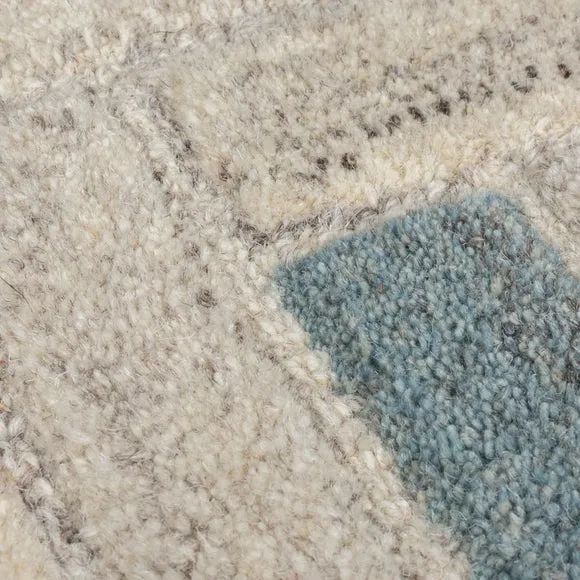 Russo Wool Geometric Modern Rug 2
