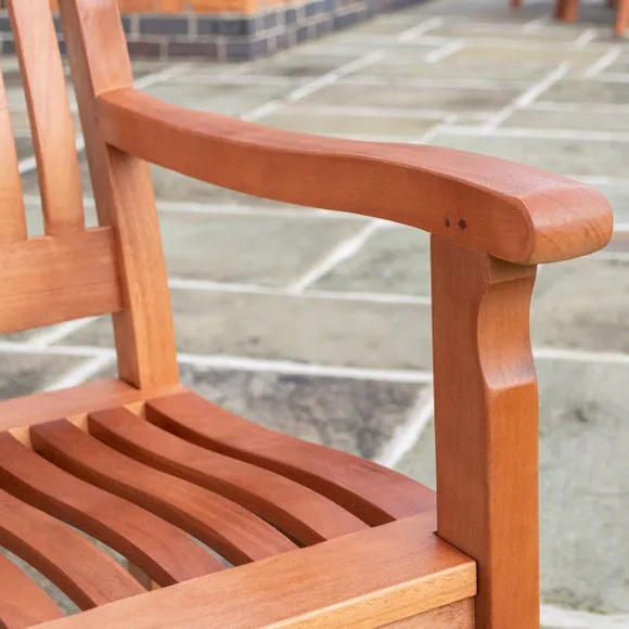 Willington Wooden Garden Armchair 3